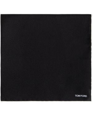 Tom Ford Pocket Scarves - Nero