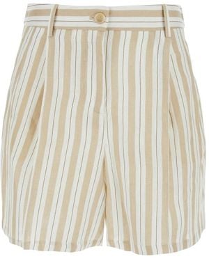 Semicouture Casual Shorts - Neutro