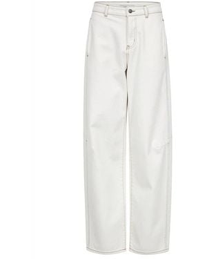 co'couture Wide Jeans - Weiß