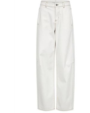 co'couture Wide Jeans - Wit
