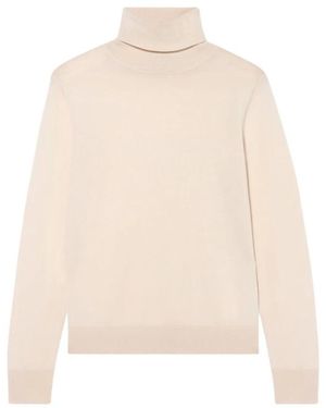 Brooks Brothers Turtlenecks - Natural