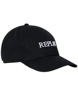 Replay Hats & Caps - Black