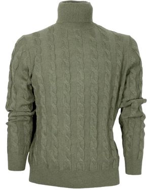 Cashmere Company Turtlenecks - Green