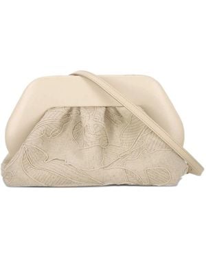 THEMOIRÈ Tia Gathered Clutch - Naturel