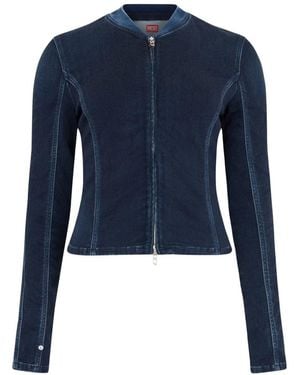 DIESEL De-Gary-D Jogg Jas - Blauw