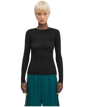 Sportmax Long Sleeve Tops - Zwart