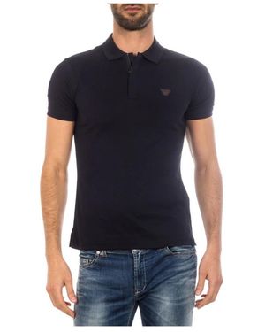 Armani Jeans Polo Shirts - Black