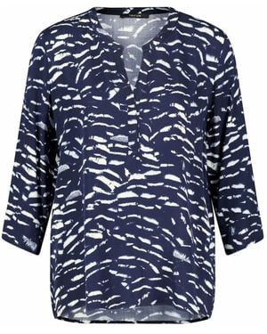 Taifun Zeitloser Stil Blusen & Hemden - Blau