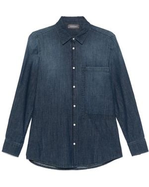 Lorena Antoniazzi Denim Shirts - Blu