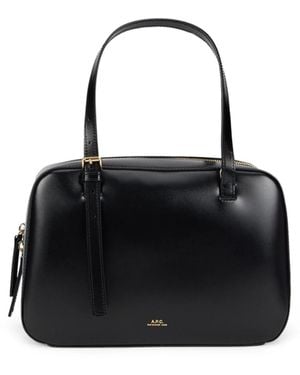 A.P.C. Ledertasche - Schwarz