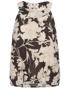 Cream Blouses - Marrón