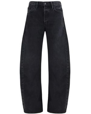 Agolde Jeans ,Zwart ,Katoen Spiral Jean - Blauw