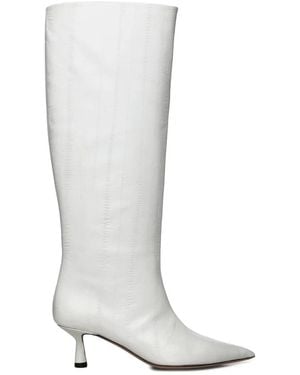 Giuliano Galiano Heeled Boots - Grey