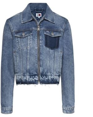 Tommy Hilfiger Vintage slim fit denim jacket - Blau