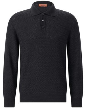 Missoni Round-Neck Knitwear - Bleu