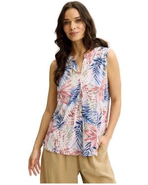 iN FRONT Blouses - Blue