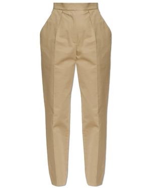Balmain High-Waisted Broeken - Naturel