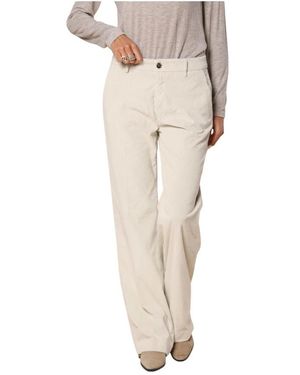 Mason's Pantalones Chinos Rectos De Pana Invierno, Mujer, Talla - Neutro