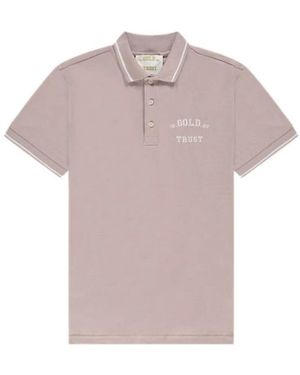 In Gold We Trust Polo Shirts - Pink