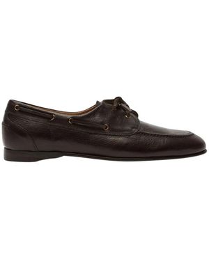 SCAROSSO Sailor Shoes - Marrone