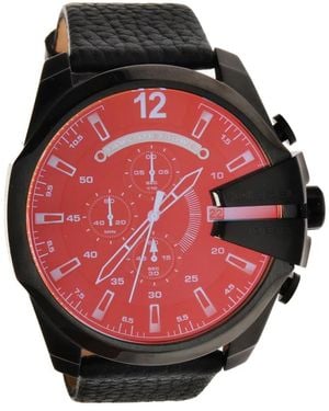 DIESEL Mega Chief Uhr - Rot