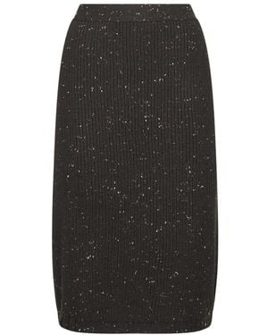 Bottega Veneta Midi Skirts - Negro