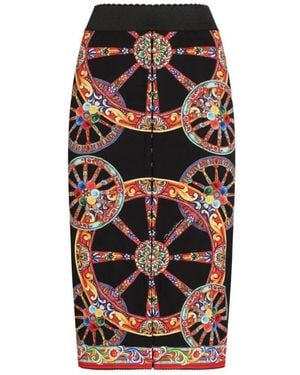 Dolce & Gabbana Midi Skirts - Black