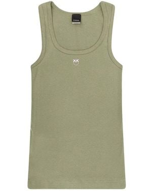 Pinko Sleeveless Tops - Green