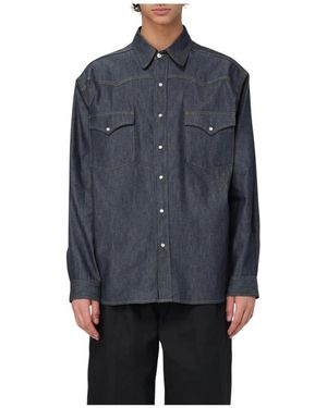 Maison Margiela Denim Shirts - Blu