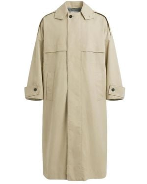 Marni Trench Coats - Natural