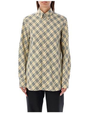 Burberry Shirts - Natural