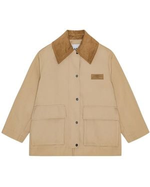 Ganni Light Jackets - Neutro