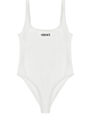 Versace Badpak Uit Één Stuk - Wit