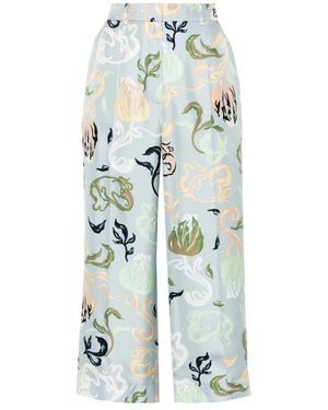 Lanvin Wide Trousers - Blue