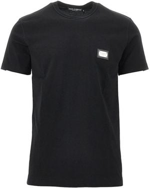 Dolce & Gabbana T-Shirts - Negro