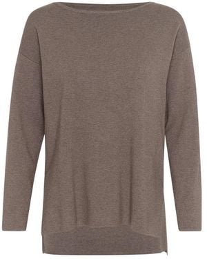 Part Two Round-Neck Knitwear - Marrone