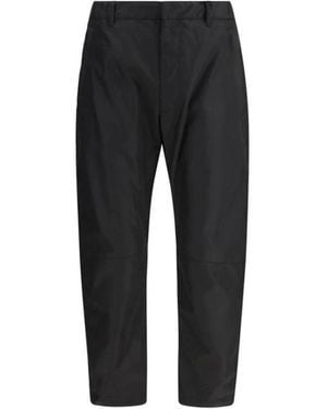 Prada Cropped Trousers - Negro
