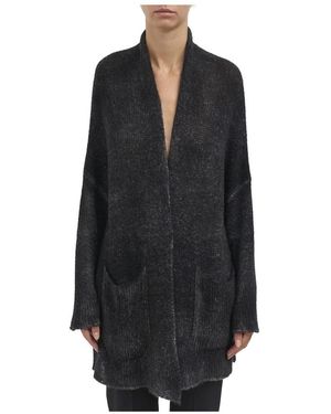 Avant Toi Truien & Vesten ,Zwart ,Kasjmier Cardigan Aperto