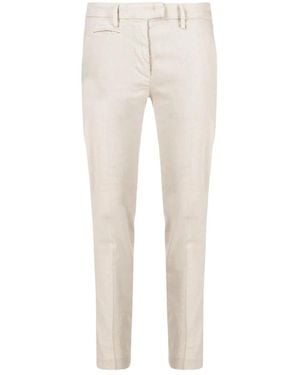 Dondup Pantalone Slim Perfect - Naturel