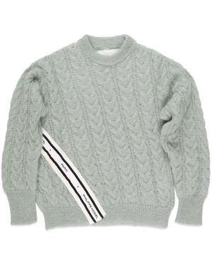 Philippe Model Round-Neck Knitwear - Gris