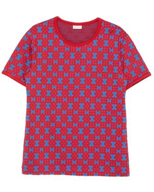 Dries Van Noten T-Shirts - Rojo