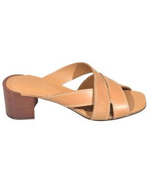 Tod's Heeled Mules - Rosa