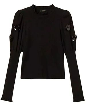 Twinset Round-Neck Knitwear - Noir