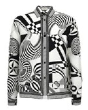 Versace Casual Hemden - Grijs