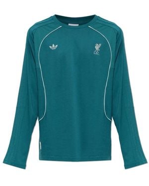 adidas Fitness ,Groen ,Katoen Longsleeve