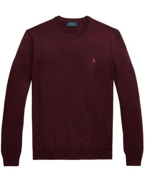 Polo Ralph Lauren Round-Neck Knitwear - Purple