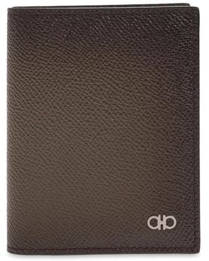 Ferragamo Accessoires ,Zwart ,Wallets & Cardholders - Bruin