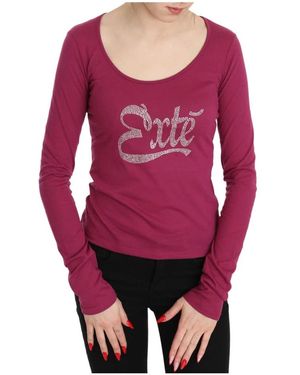 Exte Long Sleeve Tops - Red