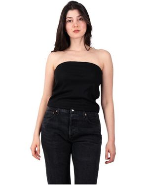 Vince Sleeveless Tops - Black