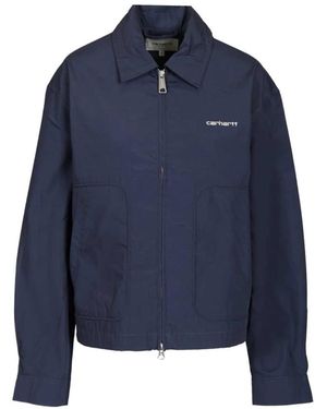 Carhartt Jassen ,Blauw ,Katoen Postal Jacket